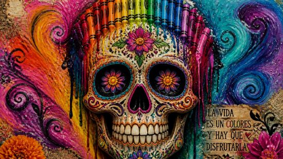 Picture of Celebrate the vibrant traditions of Día de los Muertos - Sugar Skulls - GCC | October 22, 3:00pm - 5:00pm 